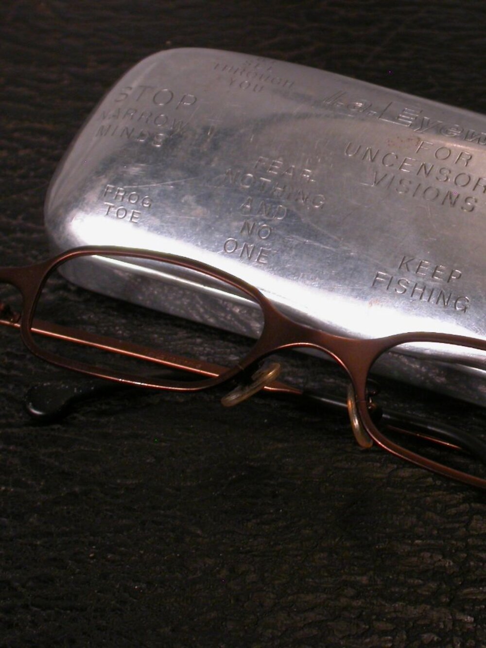 La Eyeworks 534 Bronze Metal Craft Fashion Eyeglasses Frames